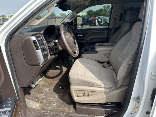 Chevrolet silverado 2500 pickup 2016 door trim panel left front brown crew cab