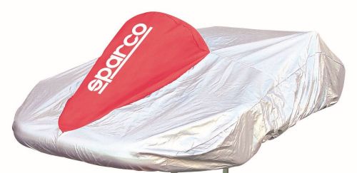 Sparco kart cover universal durable fabric red