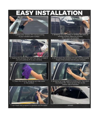 Car window tint film 15-percent - rp remarkable power, window tint film 15% v...