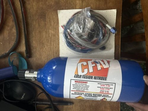 Dry nitrous oxide kit adjustable up to 125hp complete nos nitrous kit new