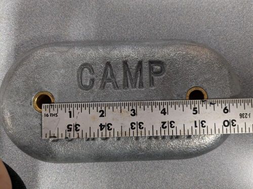 New camp 70-b12 transom zinc anode plate