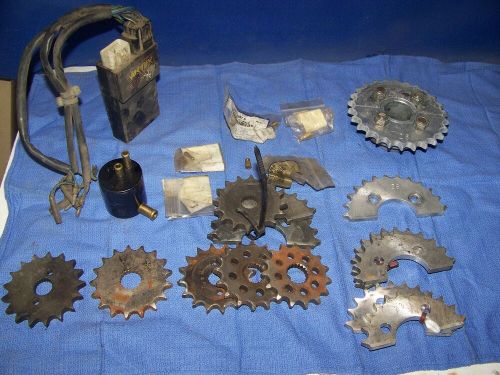 Racing shifter sprockets jet , trackmagic magic can , ignition box cr80 emmick