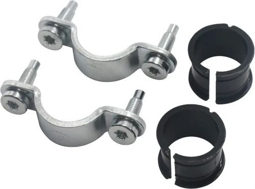 Automatic transmission steering column shift tube clamps w/bushings and bolts