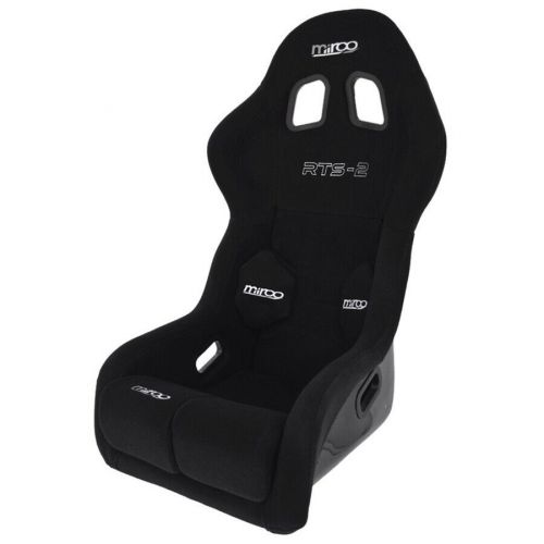 Mirco rts-2 velour fibreglass fia motorsport race competition bucket car seat