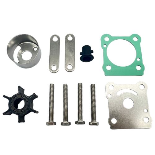 Water pump impeller kit for mercury mariner 6 8 hp 6c 6d 8c motor 47-11657m