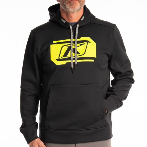 Klim zone pullover hoodie - black / hi vis -  sizes  l - xl - 2xl - xxl  - new