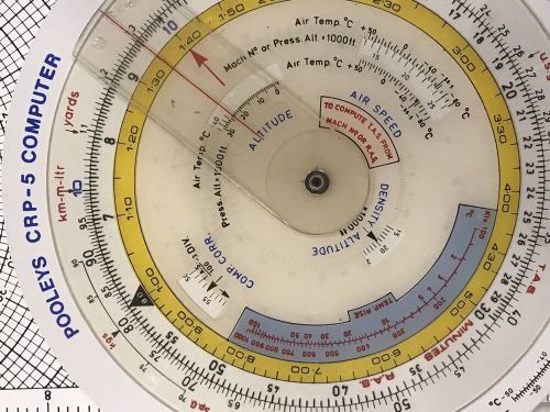 Pooleys crp-5 pilot flight computer easa caa atpl exams