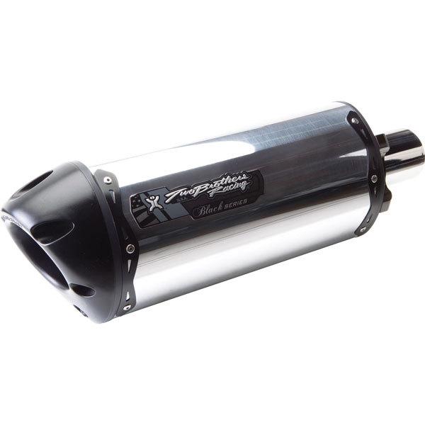 Two brothers racing m-2 black series slip-on exhaust--aluminum