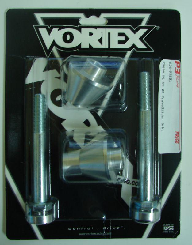 Vortex racing yamaha yzf r6 99-02 frame slider base kit fs601