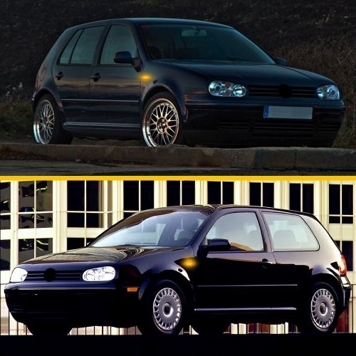 2x Dynamic Front LED Fender Side Marker Light Clear For VW Golf MK4 Jetta Passat, US $16.99, image 5