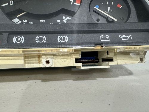 Bmw instrument cluster late model oem e30 318i 325i 325ix 88-93 untested.