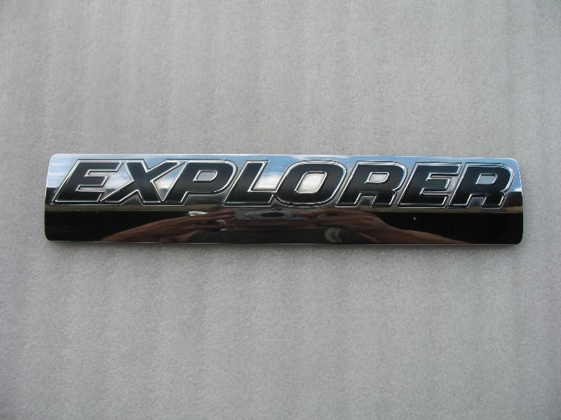 2006 ford explorer side door chrome emblem logo decal badge oem 06 07 08 09 10