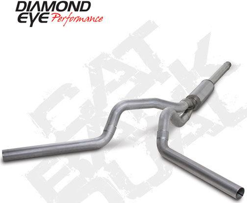 Diamond eye exhaust- 94-97 ford 4" aluminized-cat back dual