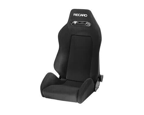 Recaro speed seat reclineabe seat black nardo w/white recaro logo