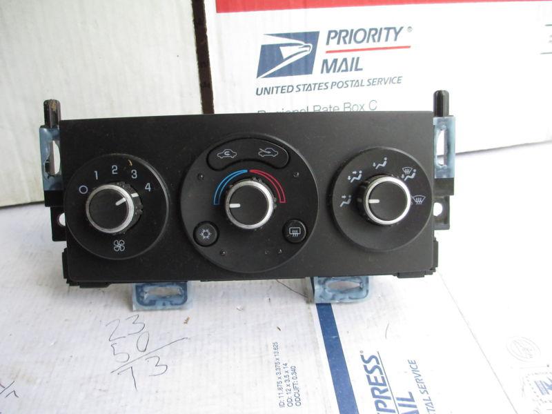 2005 2006 2007 2008 2009 pontiac g6 heater controls 