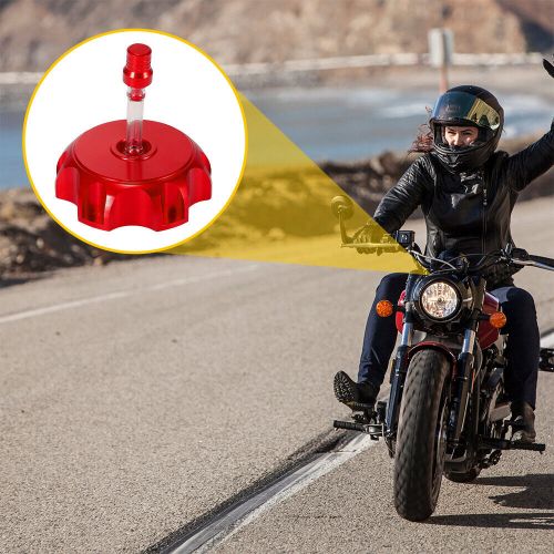 Fuel tank cap gas vent air valve tube breather for dirt bike motorcycle atv