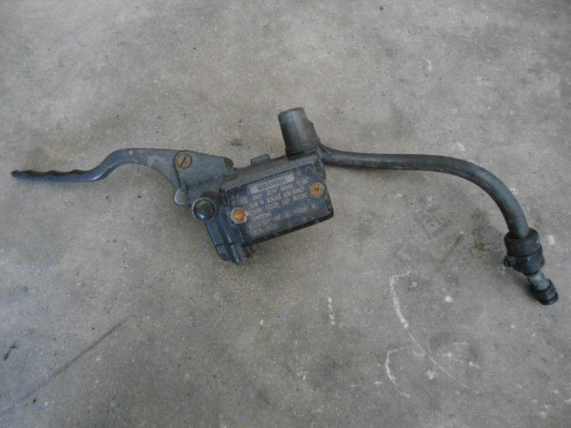 1987 kawasaki ninja zx750 zx 750 clutch lever master cylinder