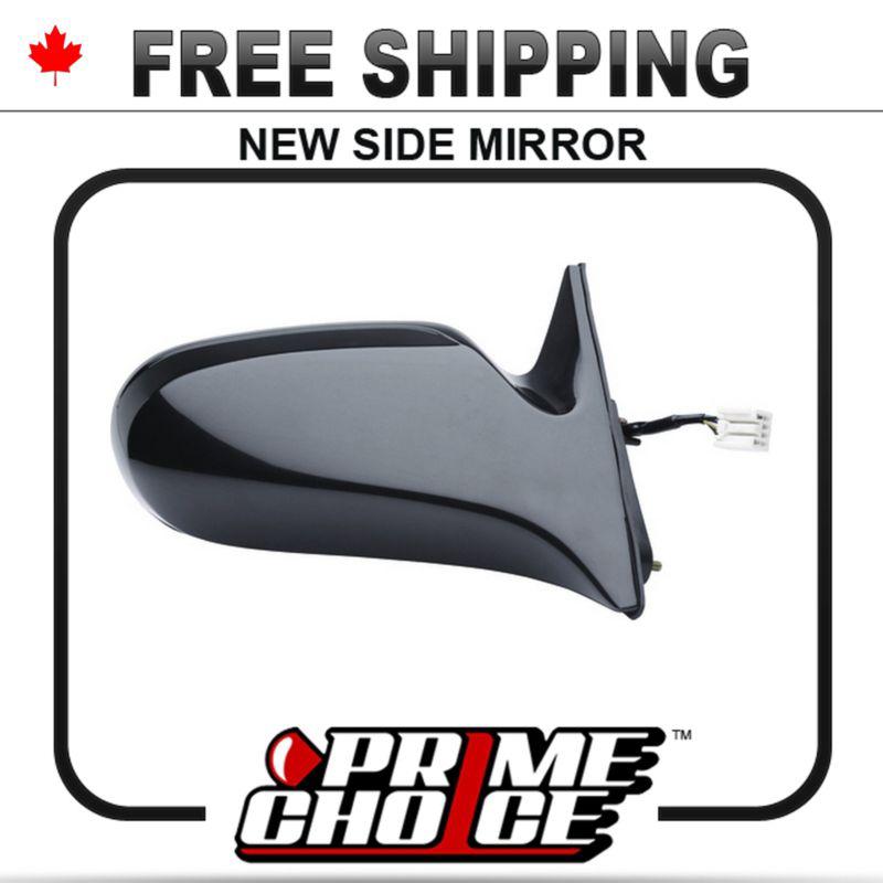 New power non heated passengers side view door mirror