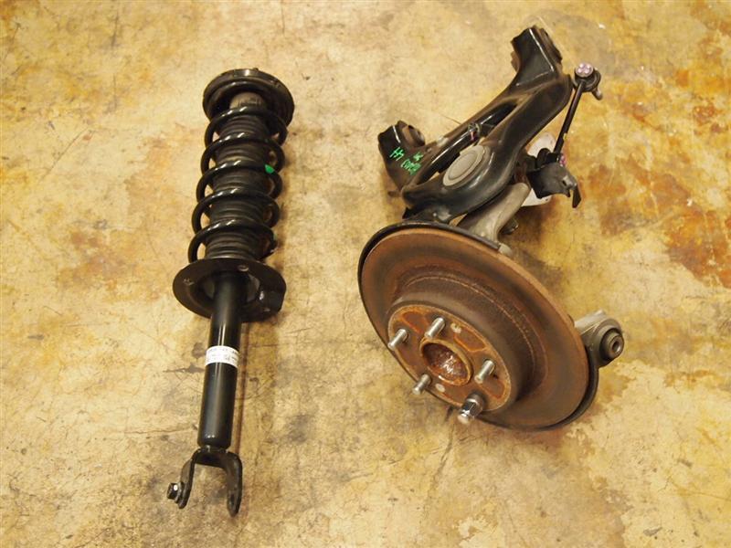 08 09 10 11 12 honda accord 4 door left rear suspension w/o crossmember sedan