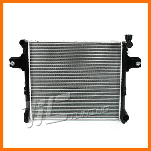 Replacement 2005-2010 grand cherokee v6 3.7 v8 4.7 5.7 commander radiator manual