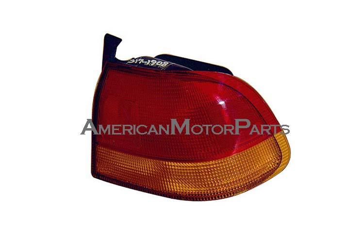 Right passenger replacement outer tail light 96-98 honda civic 4dr 33501s04a02