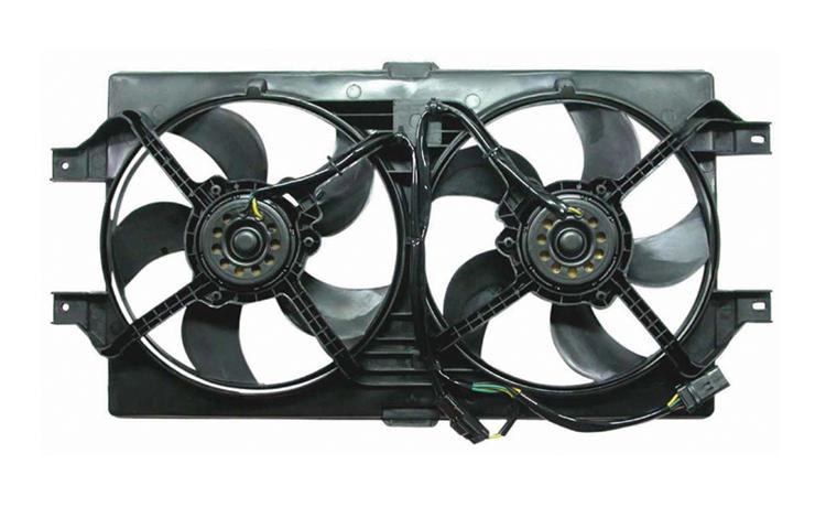Ac condenser and radiator cooling fan dodge intrepid chrysler 300m lhs concorde