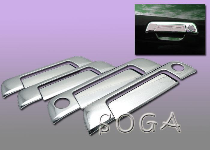 97-03 mitsubishi galant sedan chrome door handle cover us seller!!