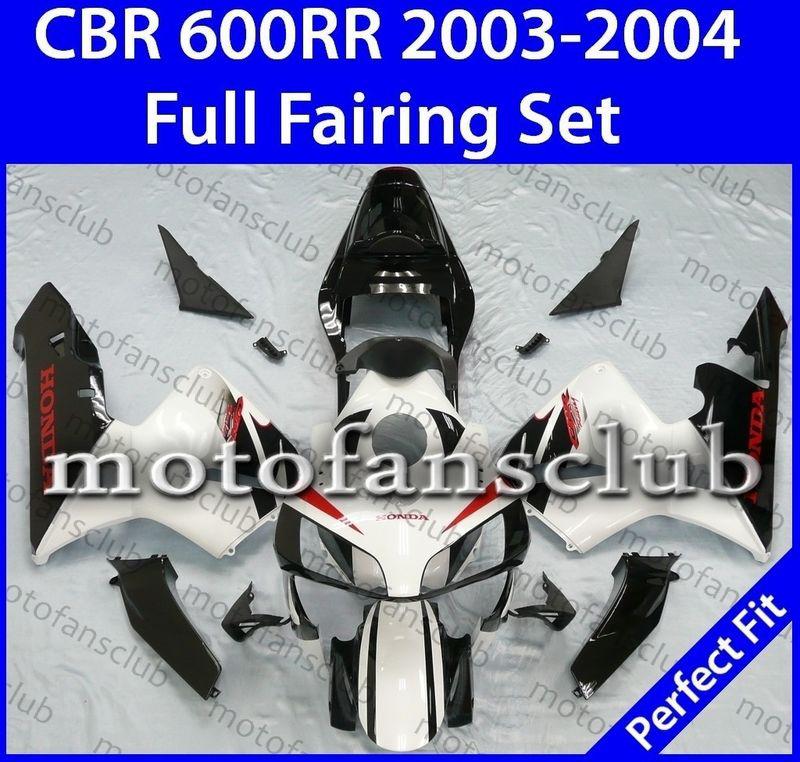 Fit honda cbr600rr 03 04 cbr 600 rr 2003 2004 fairing kit bodywork #67 b