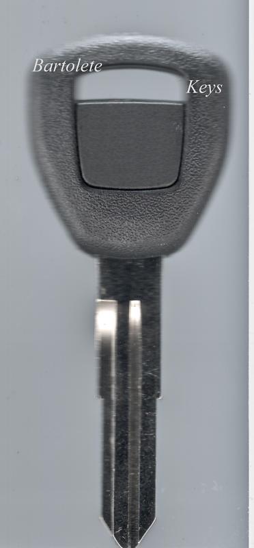 Transponder key blank fits 2004 2005 2006 2007 04 05 06 07 acura tsx