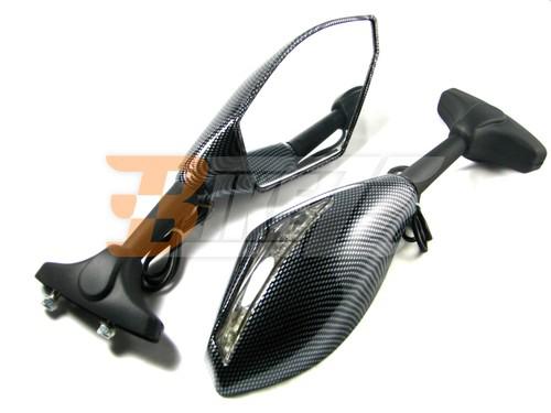 Led turn signal carbon mirrors speed street triple r four daytona 966 600 650 i