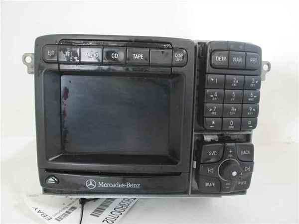 S430 s500 s600 s55 amg navigation screen radio oem