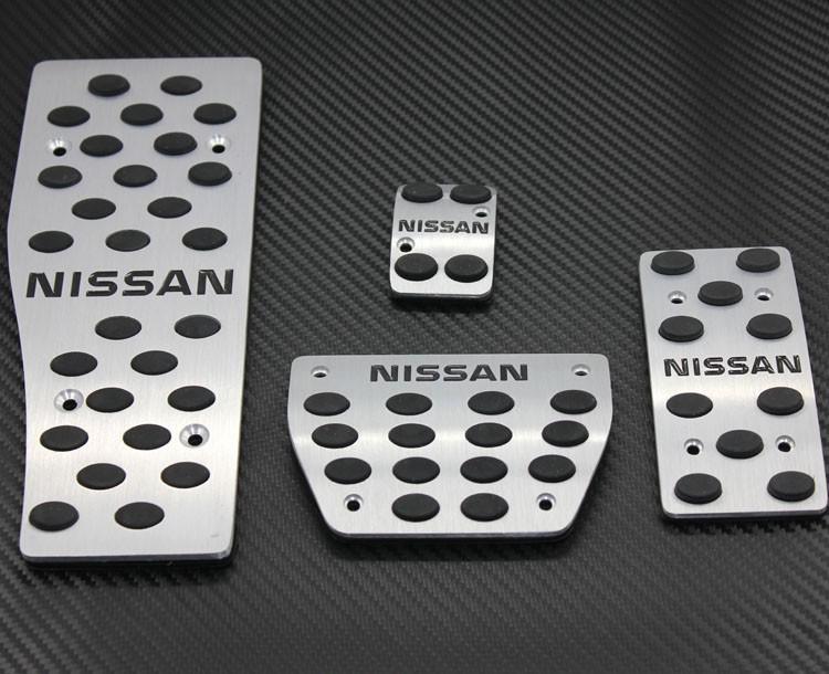 Fuel brake foot rest at sport pedals pads fit nissan teana altima maxima qashqai