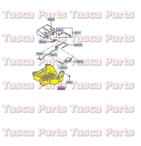 Brand new oem fuel vapour system reservoir bracket 2001-04 2.0l/3.0l ford escape