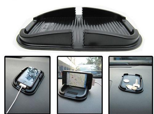 Pu multifunction dashboard sticky non-slip car inner anti-slip magic mat  holder