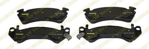 Monroe dx614a brake pad or shoe, front-monroe dynamics brake pad