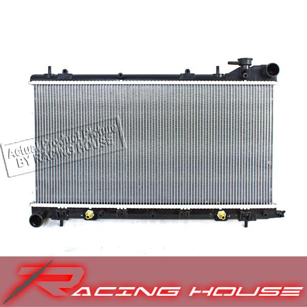 1999-2002 subaru forester impreza 2.2l 2.5l h4 gas shoc awd aluminum radiator