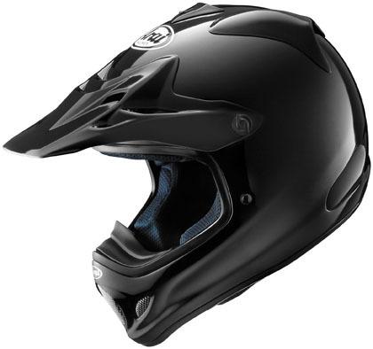 New arai vx-pro-3 offroad/motocross adult helmet, black, large/lg