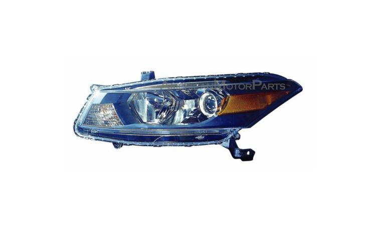 Depo driver & passenger side replacement headlight lamp 11-12 honda accord 2dr