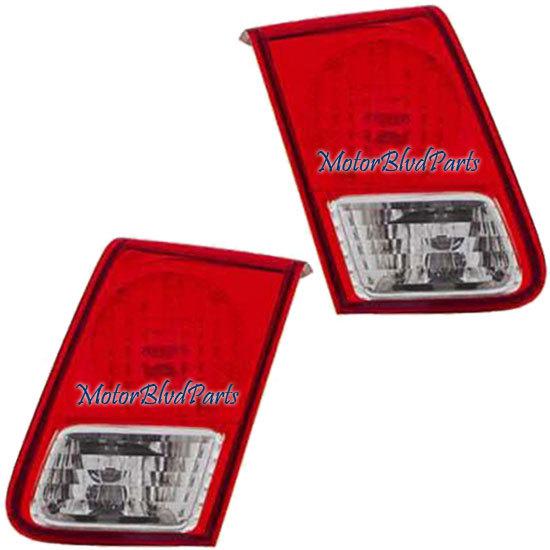 03-05 honda civic sedan trunk lid tail lamps lights set