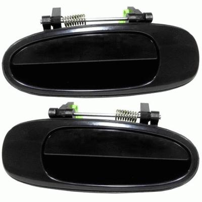 Exterior outside back/rear door handle pair set driver+pasenger sides left+right