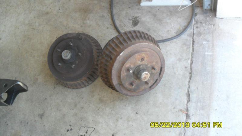 1969 gto front drum brake assembly