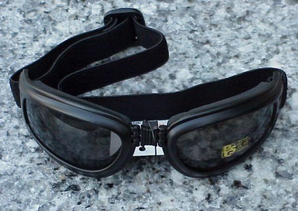 Yamaha road royal star vmax v max virago black goggles