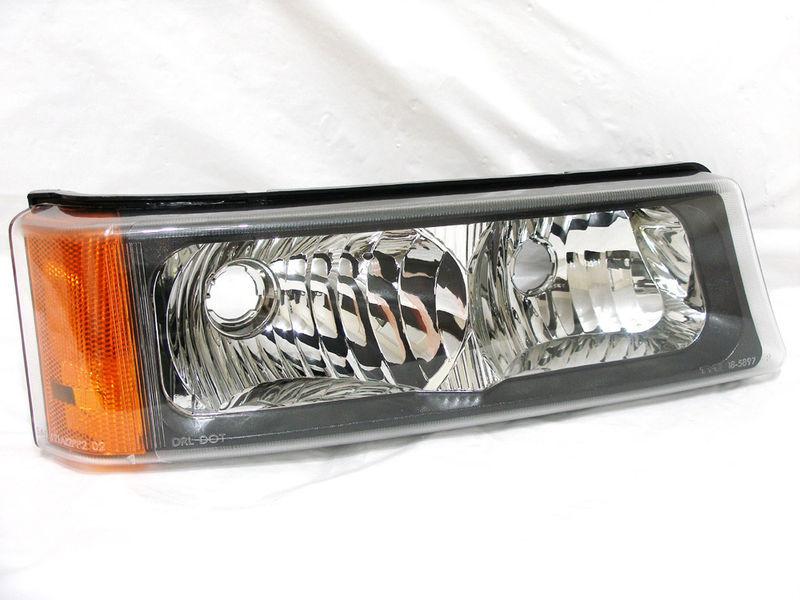 03 silverado 02 avalanche pickup corner park signal light lamp r h passenger new