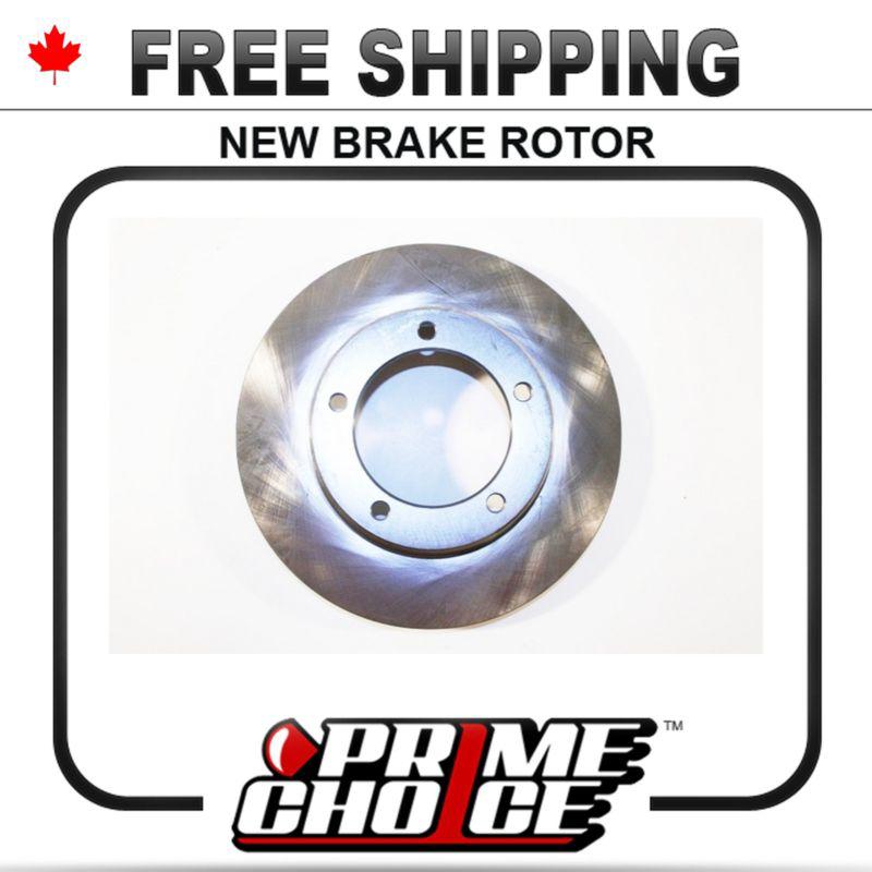 1 premium new disc brake rotor for front fits left driver / right passenger side