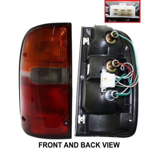 95-00 tacoma truck rear brake taillamp taillight light lamp driver side left lh