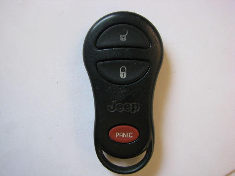 Jeep cherokee grand cherokee keyless entry remote  fcc:gq43vt9t  p/n: 56036859ad