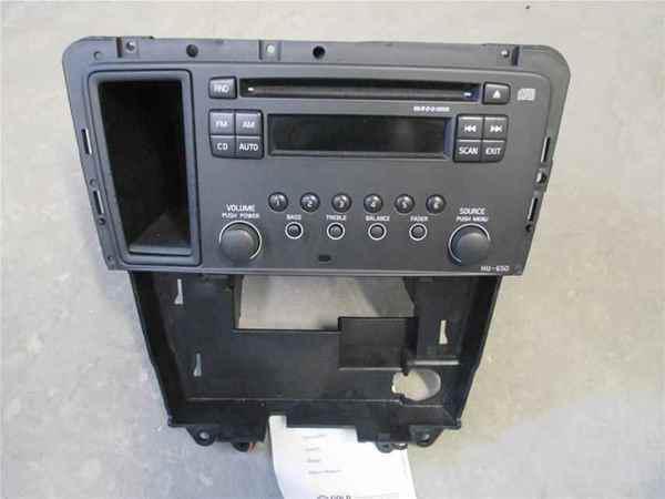 05-09 volvo s60 factory cd radio hu-650 oem lkq