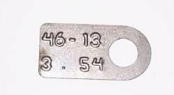 New mopar 1966-72 3.54 dana 60 ratio tag