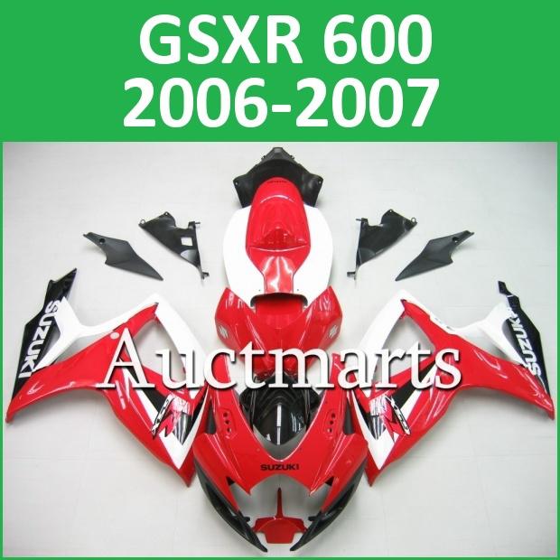 Fit suzuki gsxr 750 gsxr 600 06 07 gsx-r 2006 2007 fairing bodywork k6 g6 c03