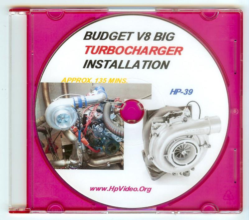 How to install a budget huge 504 hp t4 turbo turbocharger! sbf sbc v8 video dvd 